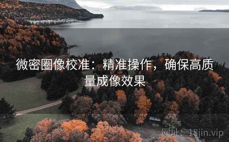 微密圈像校准：精准操作，确保高质量成像效果
